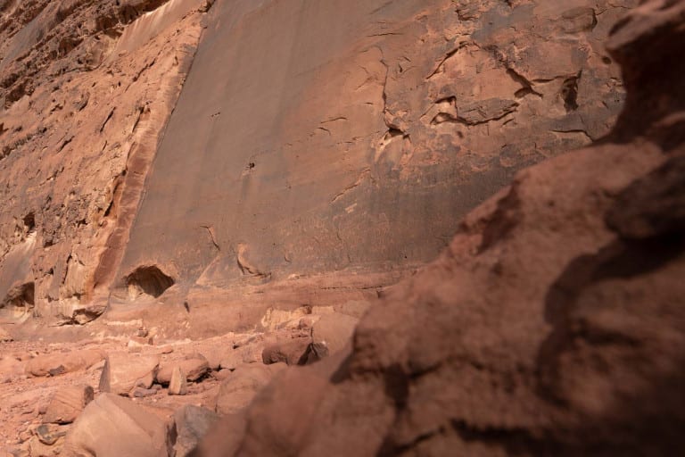 Wadi Rum Inschriften