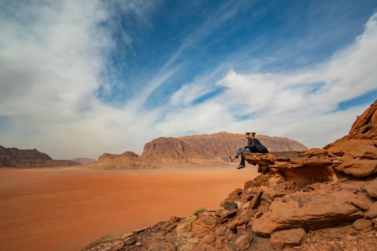 Red Sand Dune Wadi Rum
