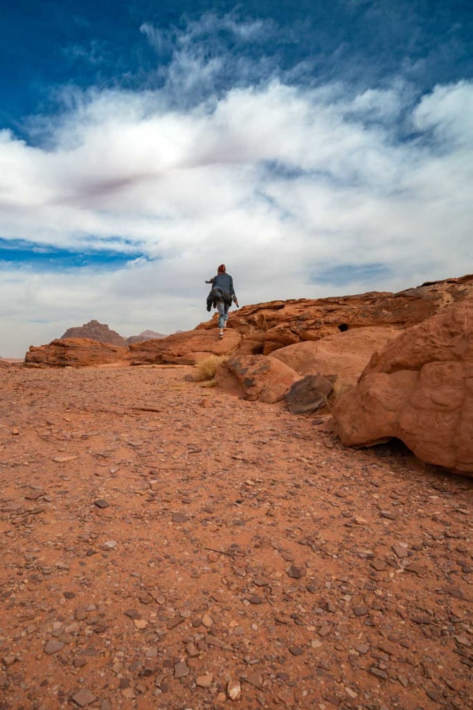 Red Sand Dune Wadi Rum