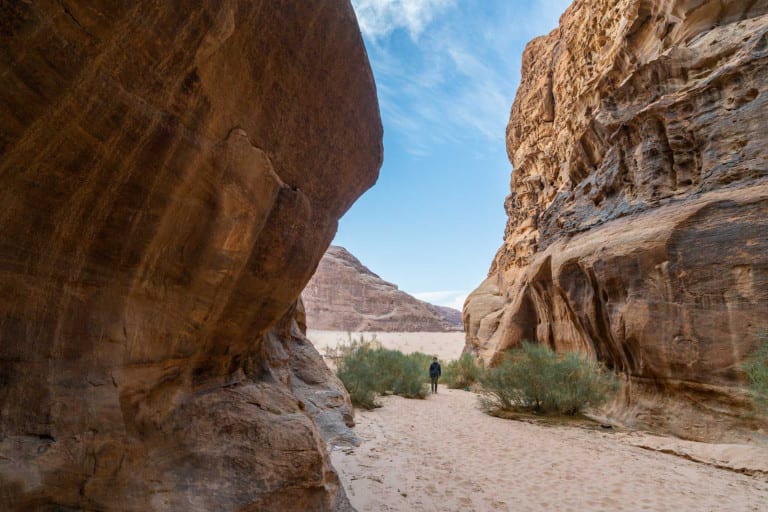 Abu Khashaba Canyon Wadi Rum