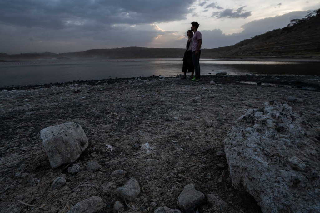 Chitu Lake Sonnenuntergang