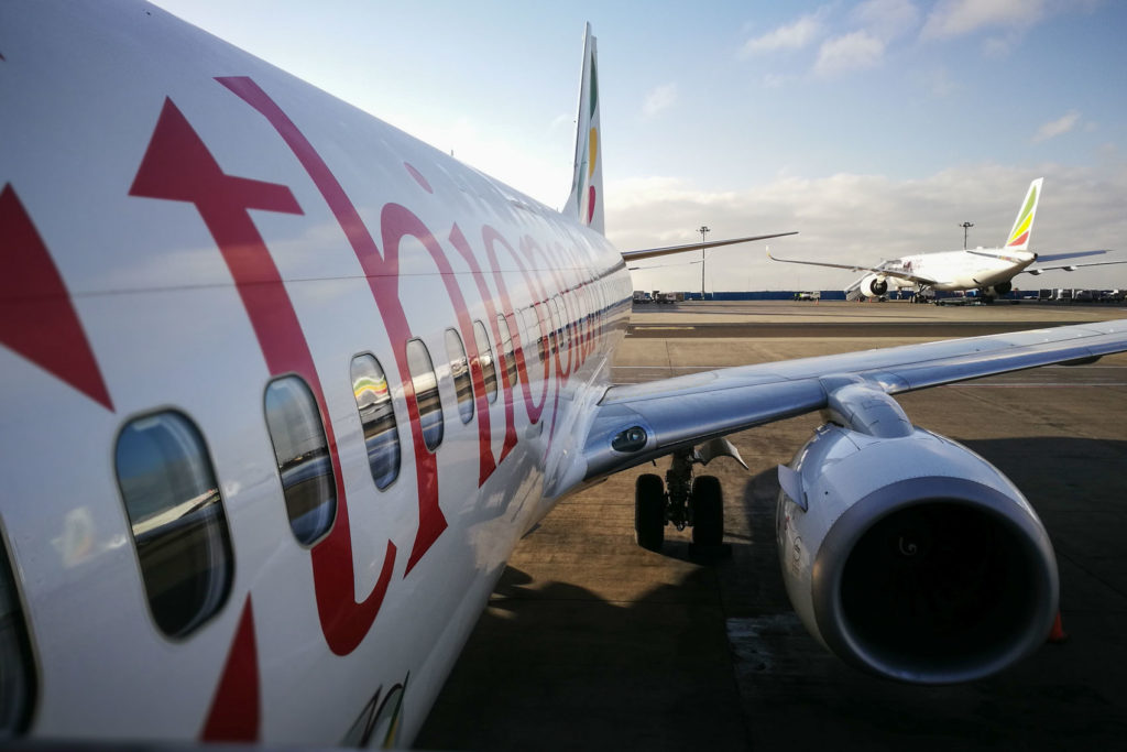 Nationaler Flughafen Addis Abeba Ethioian Airlines
